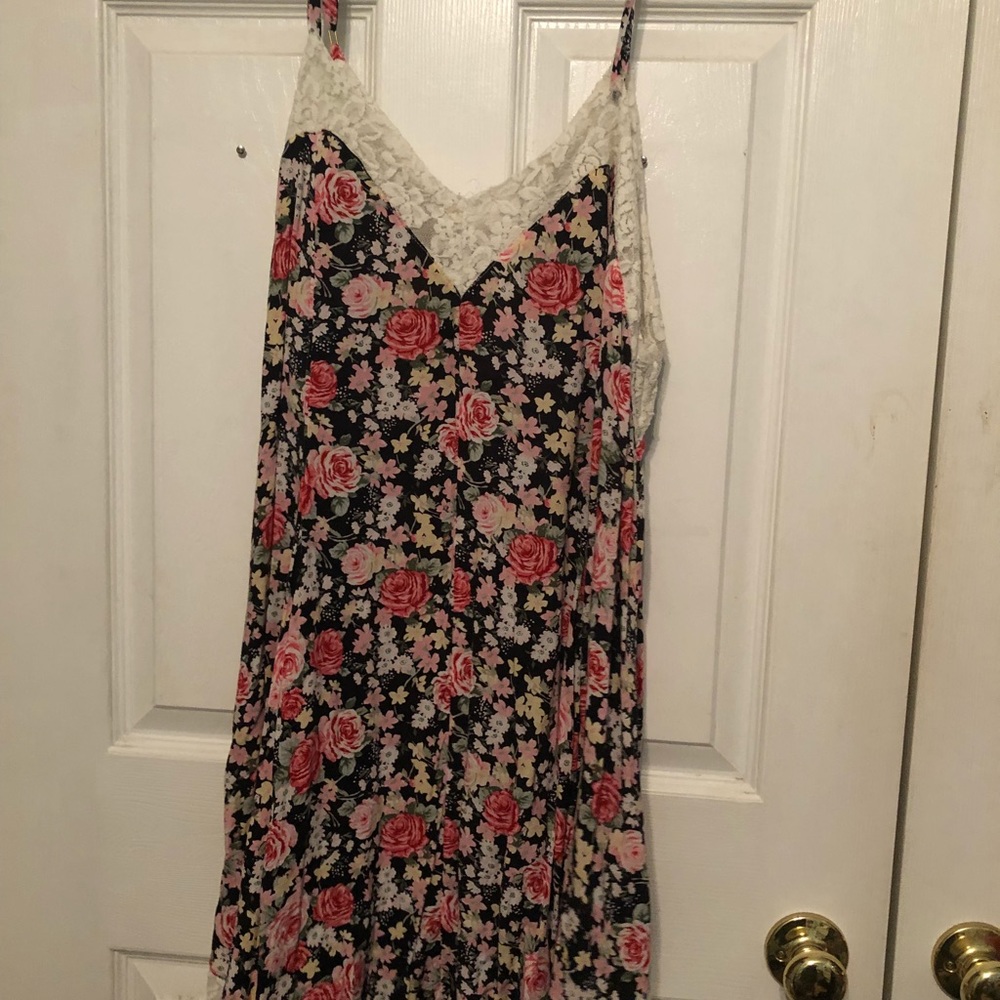 Floral and Lace dress